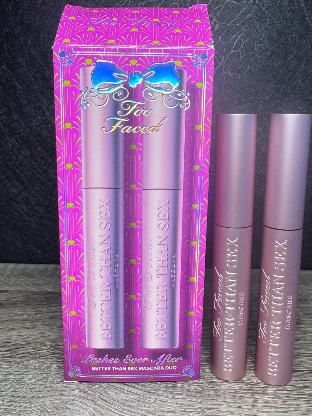 Too Faced Lashes Ever After Better Than Sex Mascara Duo Lengthening 8ml Each